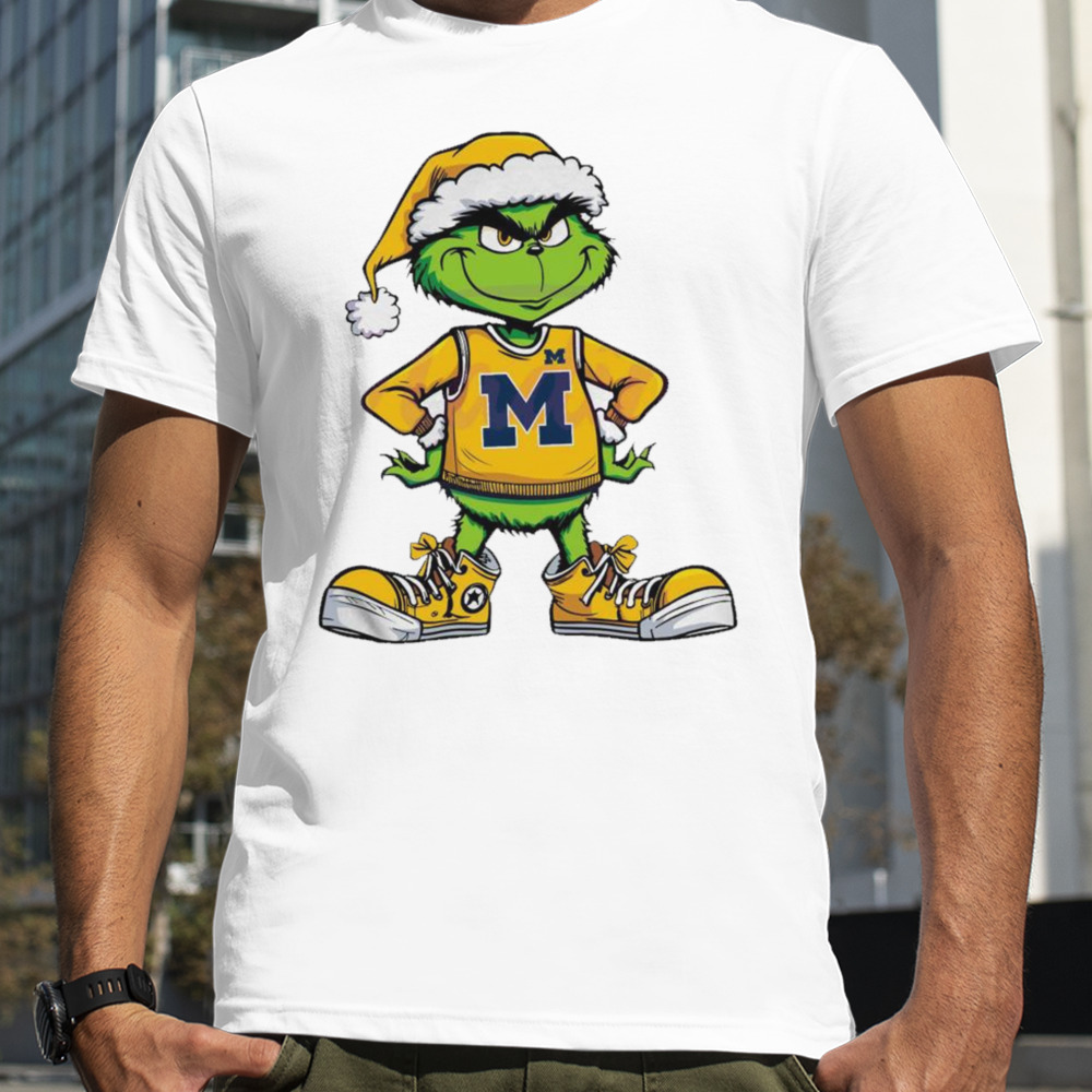 Funny Grinch Michigan Wolverines NCAA Shirt