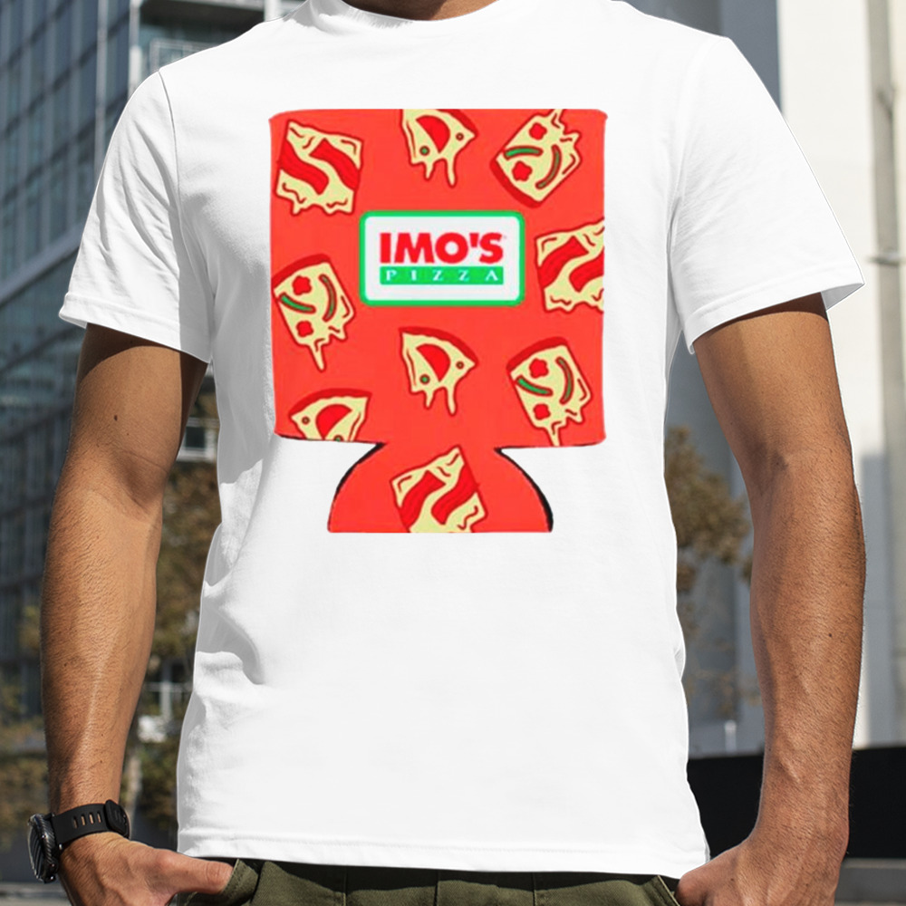 Imo’s Pizza Squares Can Hugger shirt