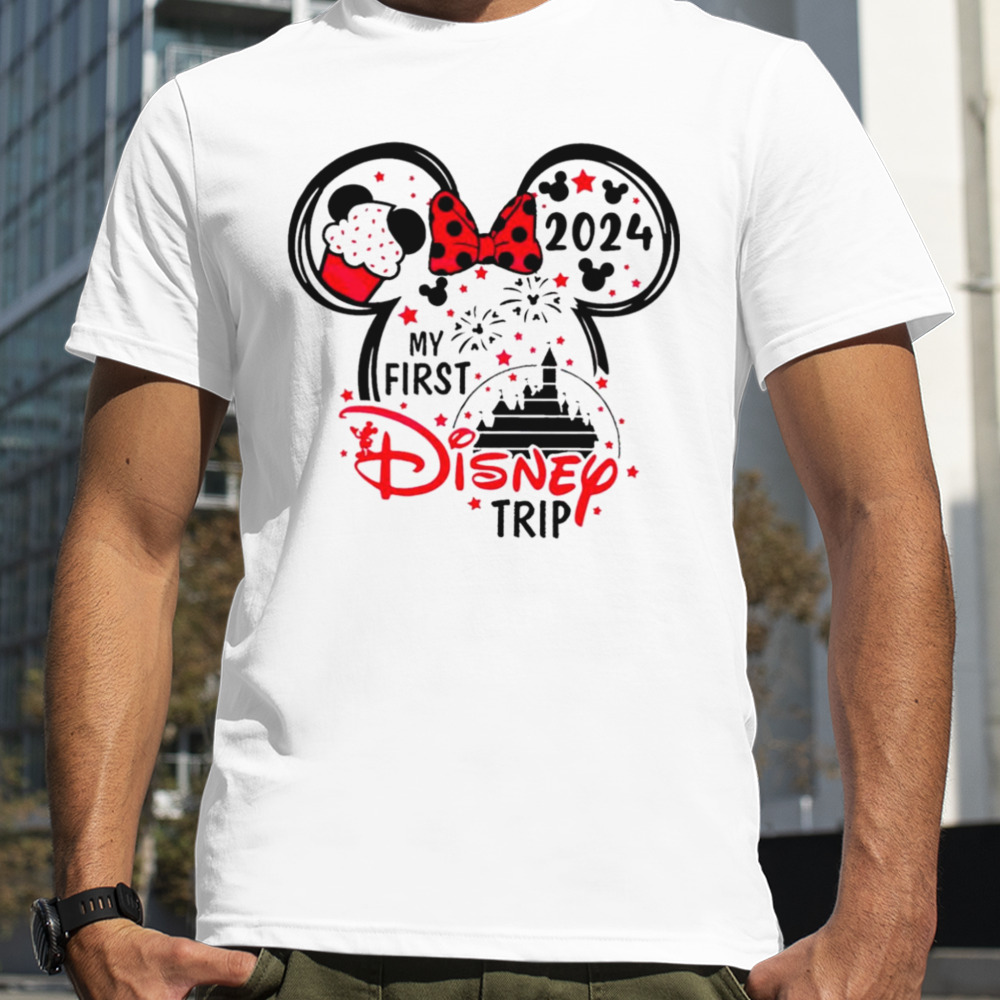 Mickey mouse my first disney trip 2024 shirt