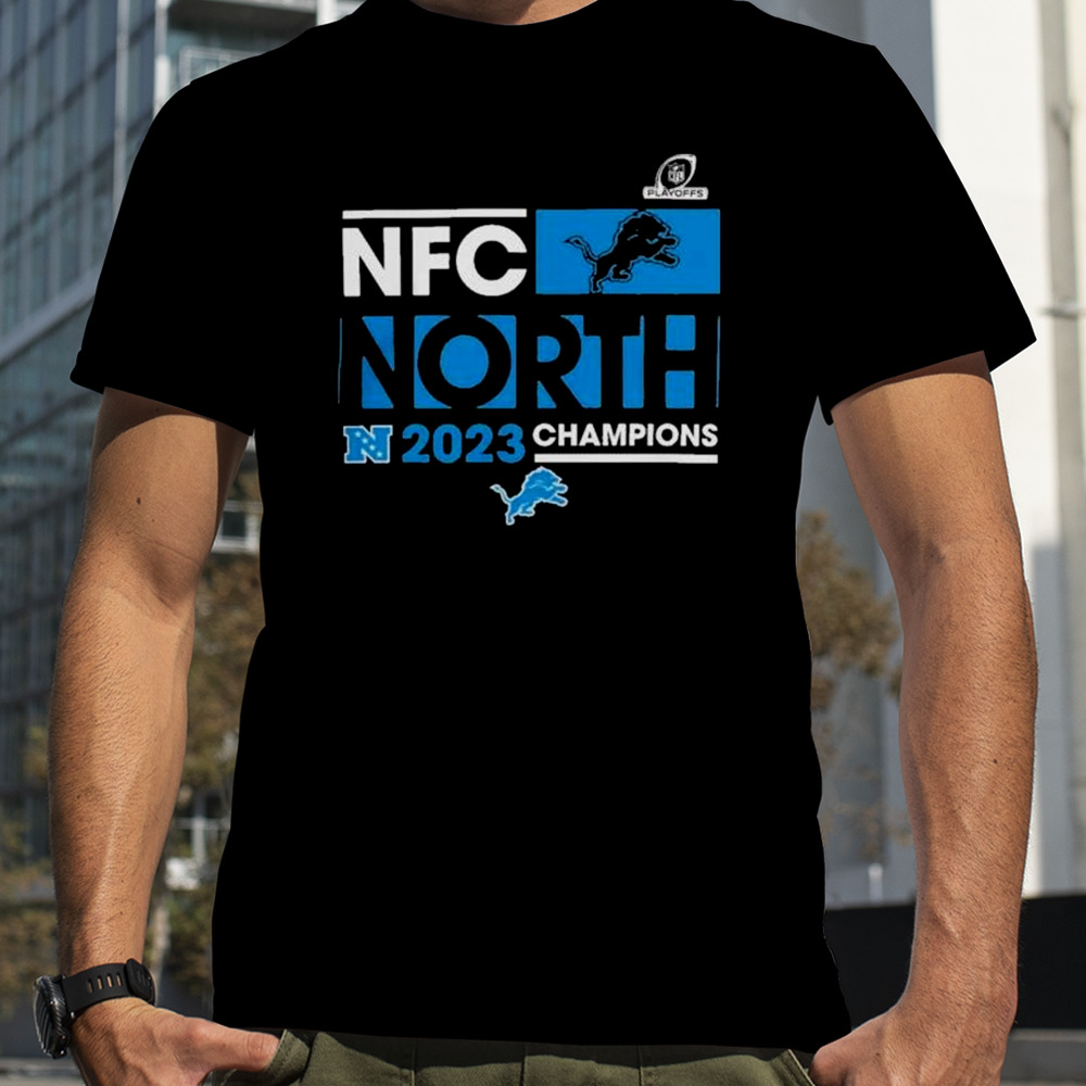 Detroit Lions Playoff 2023 NFC North Division Champions shirt