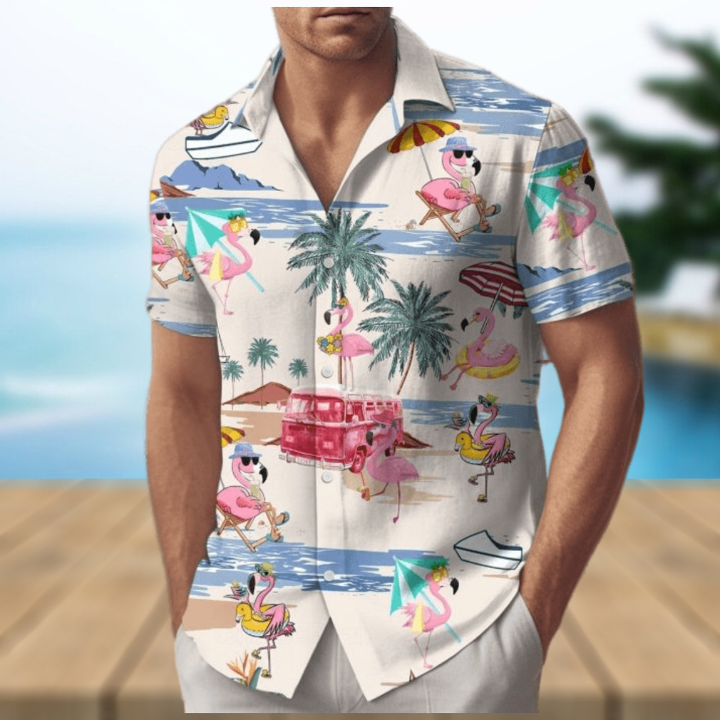 Flamingo Hawaiian Shirt - Limotees