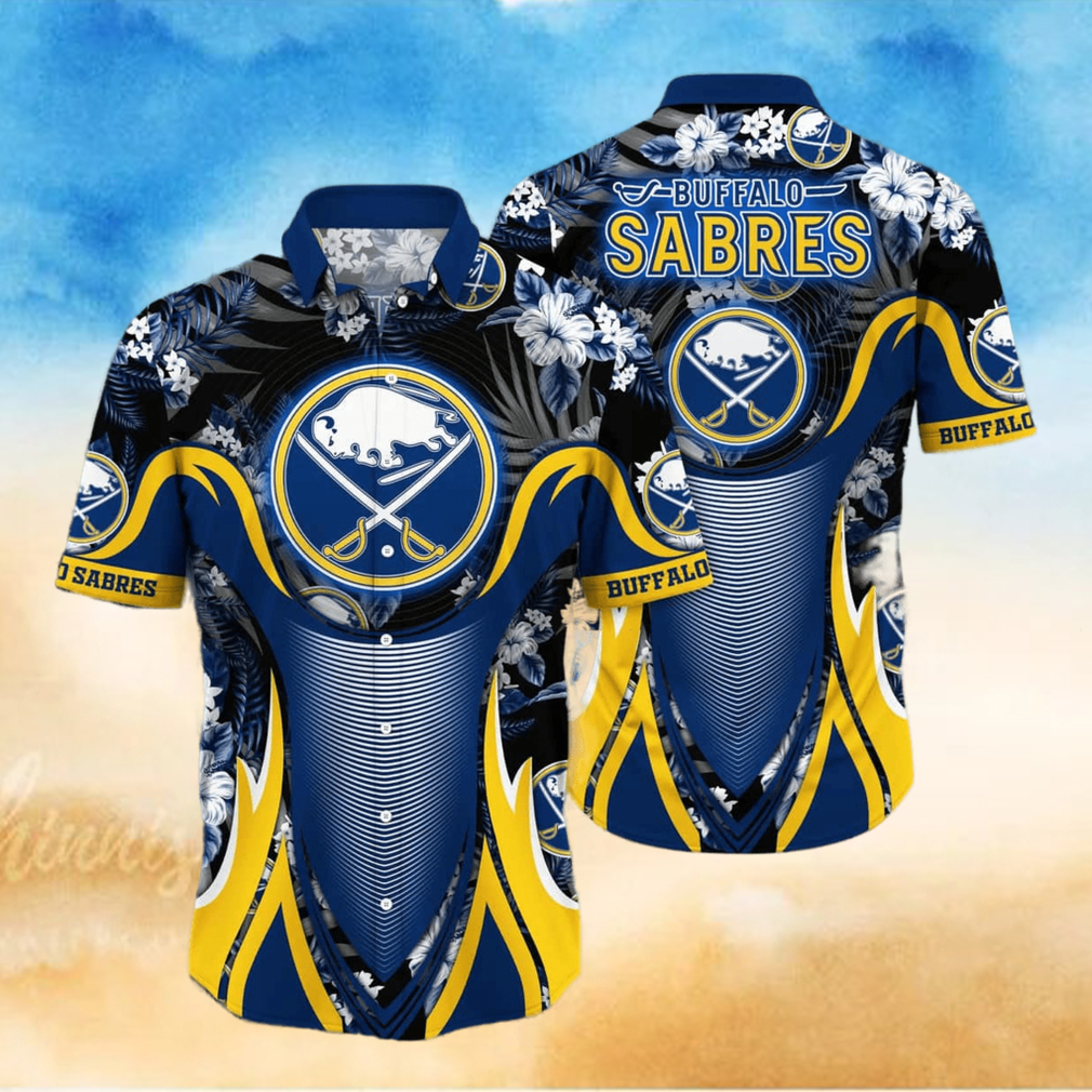 Floral Aloha NHL Buffalo Sabres Hawaiian Shirt Gift For Hockey Players - Limotees