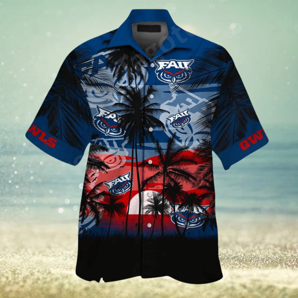 Florida Atlantic Owls Hawaiian Shirt And Short - Limotees