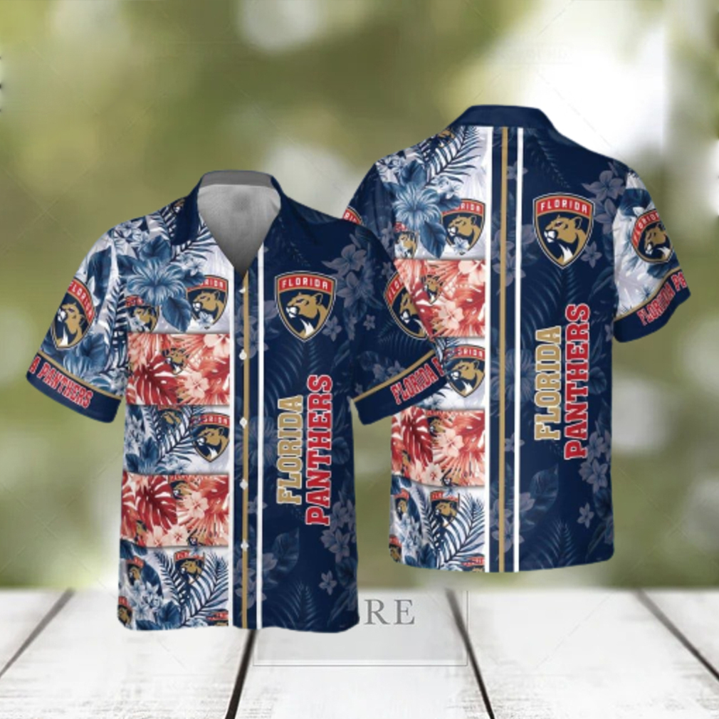 Florida Panthers AOP Hula Hawaiian Shirt For Men And Women Gift Beach - Limotees