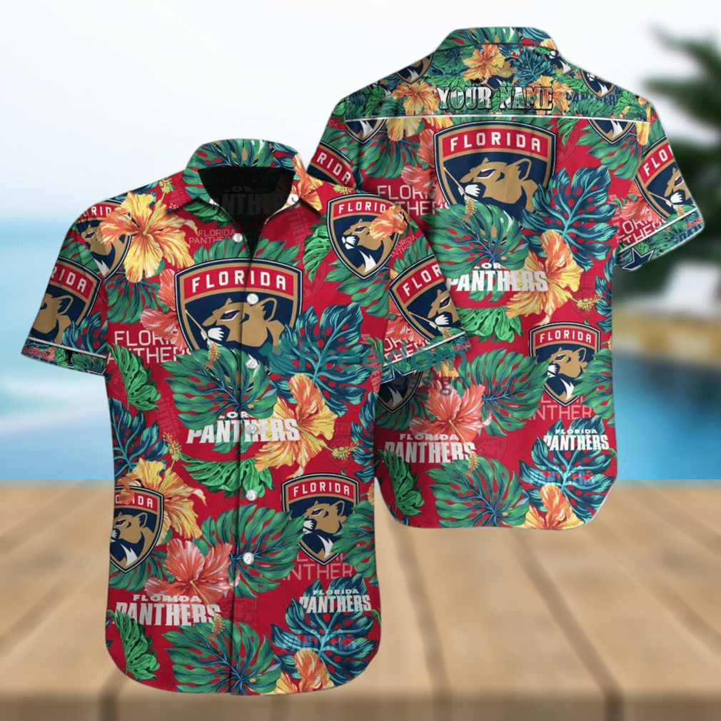 Florida Panthers NHL Personalized Hawaiian Shirt Great Gift For Fans - Limotees