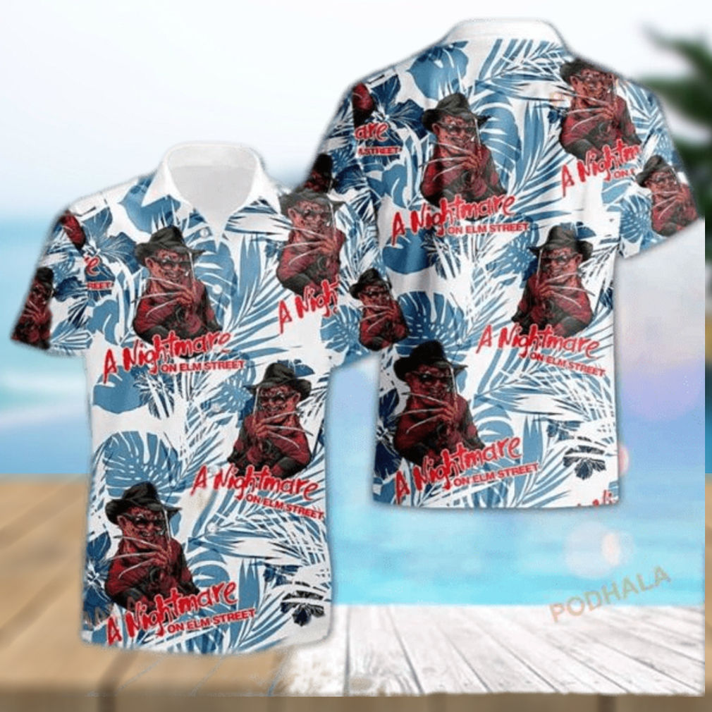 Freddy Krueger Halloween 3D Funny Hawaiian Shirt - Limotees