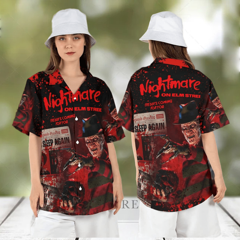 Freddy Krueger Hawaiian Shirt Nightmare On Elm Street Freddy s Coming For You - Limotees