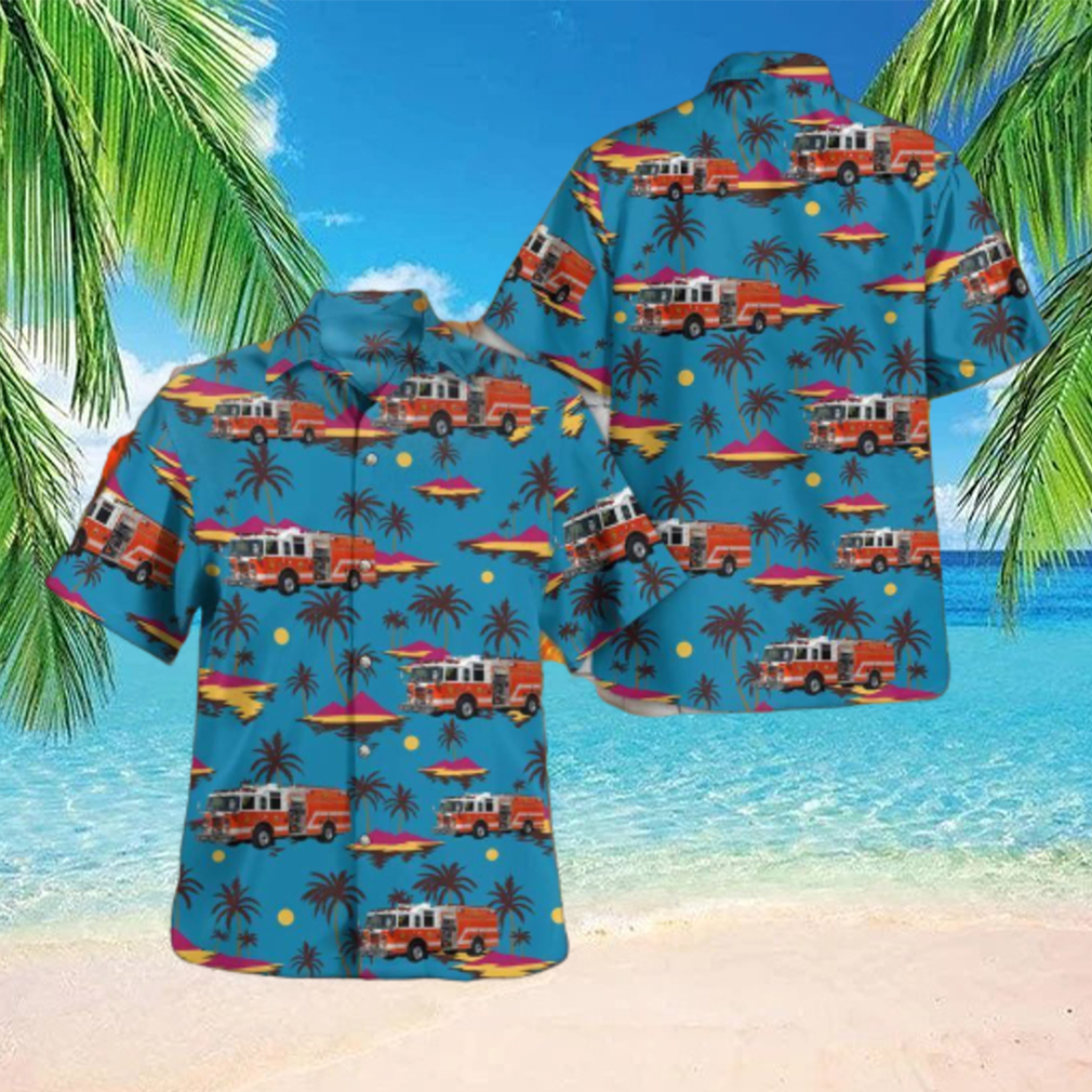 Fundraiser Martinburg West Virginia Baker Heights Volunteer Fire Departt Hawaiian Shirt - Limotees