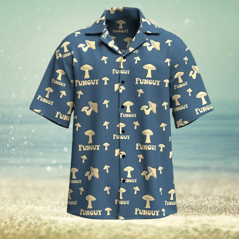 Fungi Funguy Navy Hawaiian Shirt - Limotees