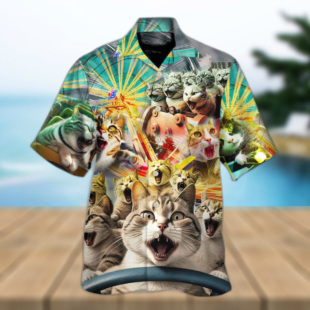 Funny Cat Hawaiian Shirt Gift For Beach Vacation - Limotees