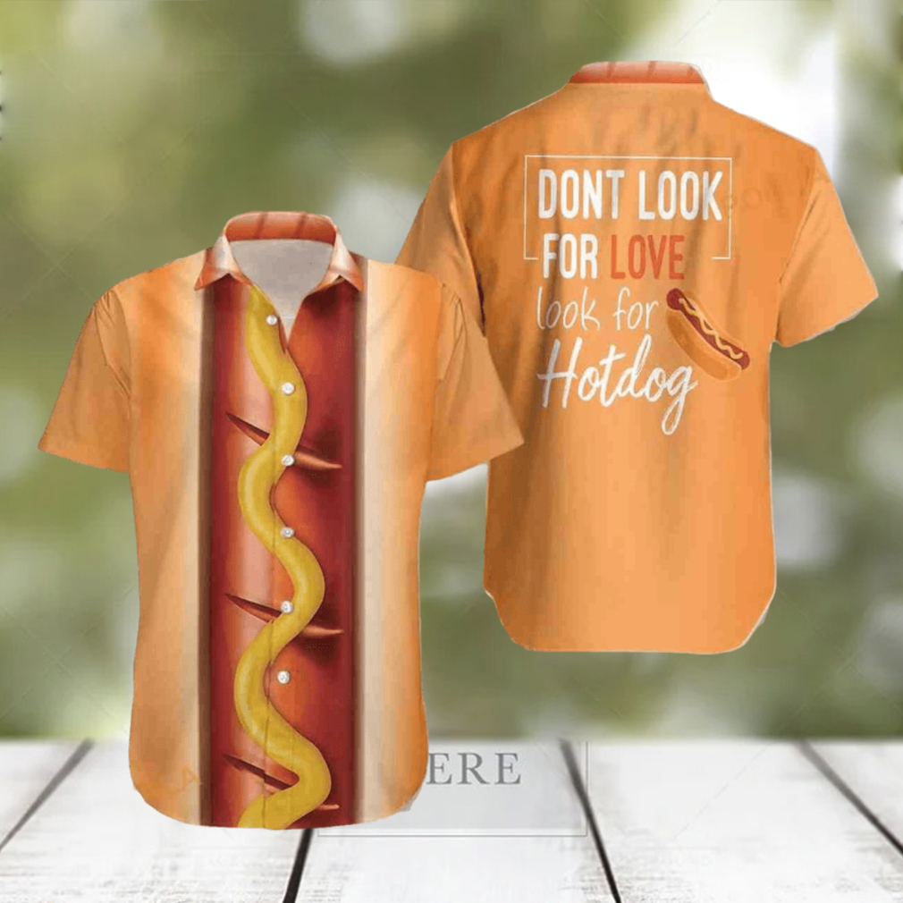 Funny Halloween Hot Dog Halloween Hawaiian Shirt - Limotees