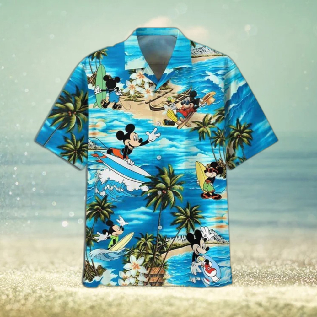 Funny Mickey Mouse Hawaiian Shirt Gift For Cartoon Lovers - Limotees