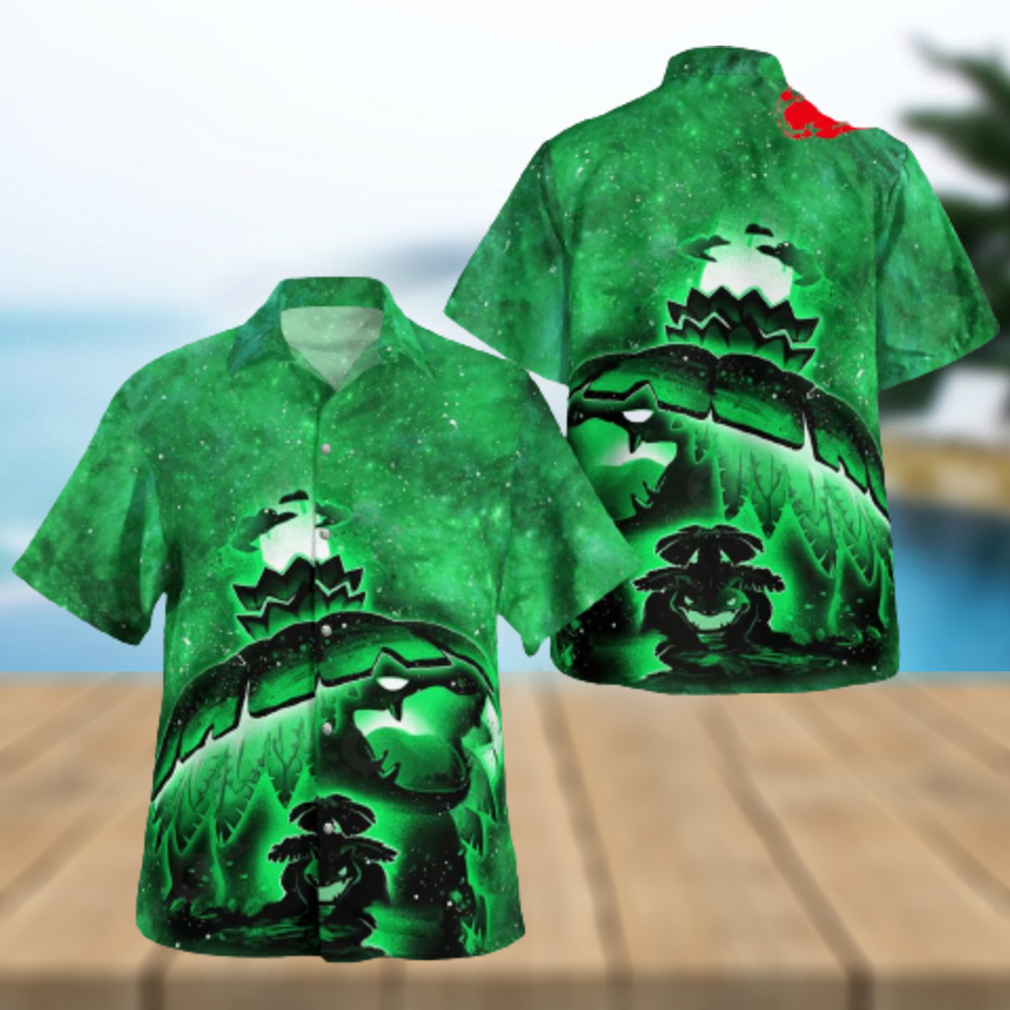 Galaxy Venusaur Design Hawaiian Shirt and Short - Limotees