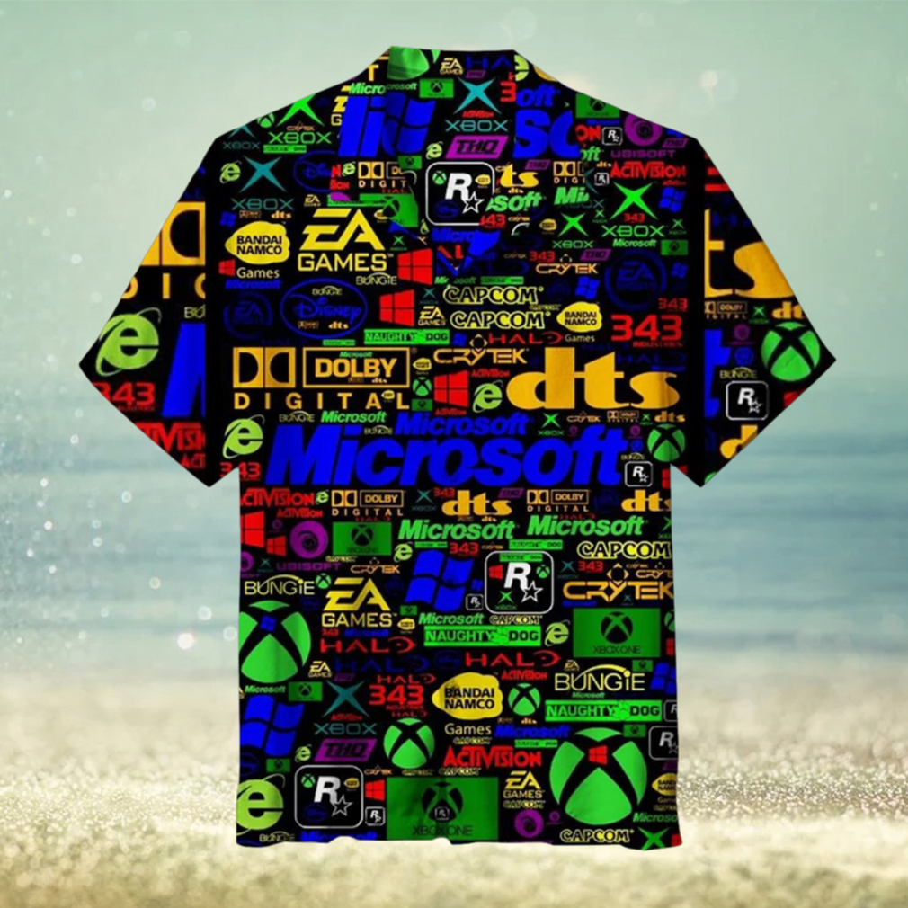 Game Console Logo Unisex Hawaiian Shirt - Limotees