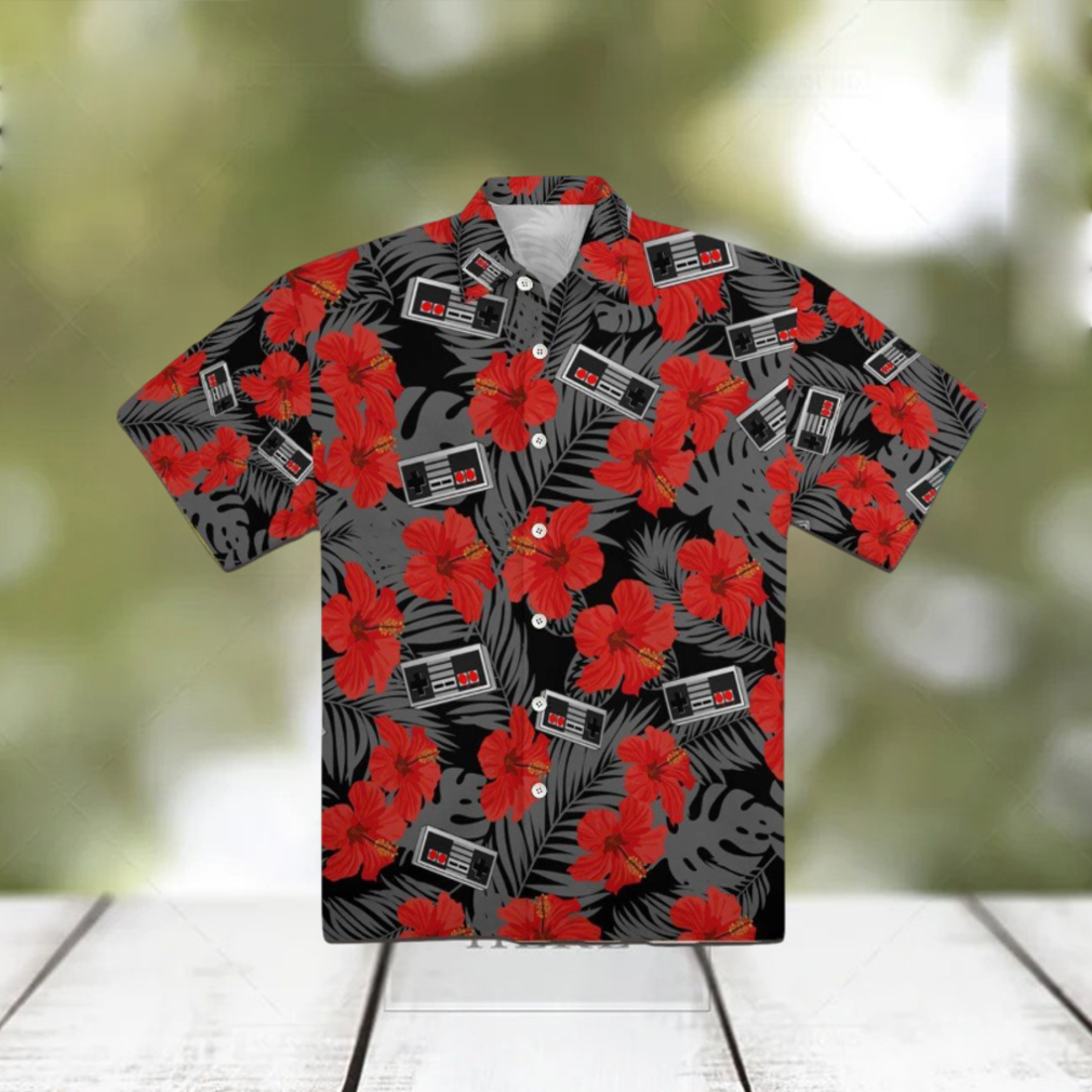 Gamepad Retro Hawaiian Shirt - Limotees