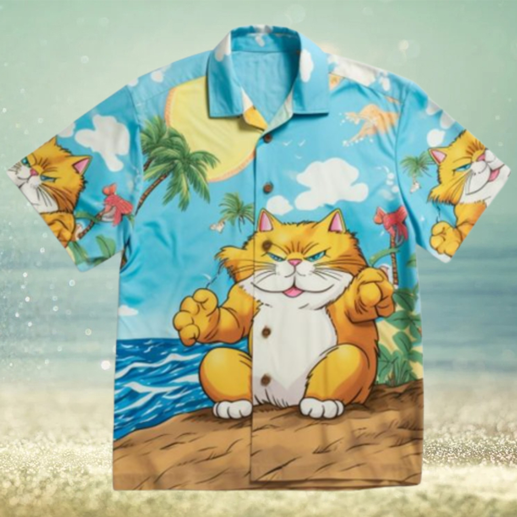 Garfield Hawaiian Shirt - Limotees