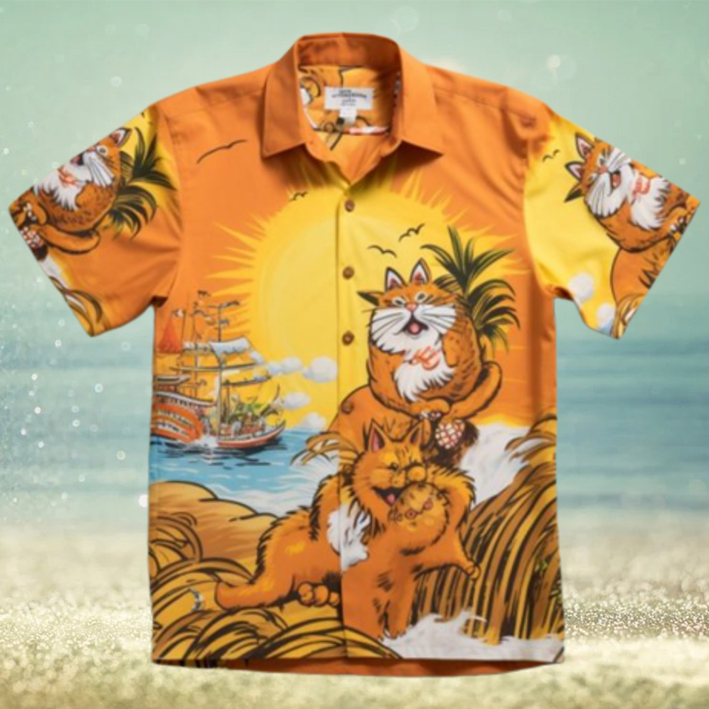 Garfield Hawaiian Shirt Hot Trending Summer 2023 - Limotees