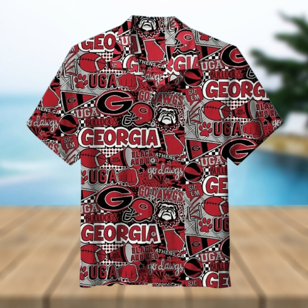 Georgia Bulldogs Hawaiian Shirt - Limotees