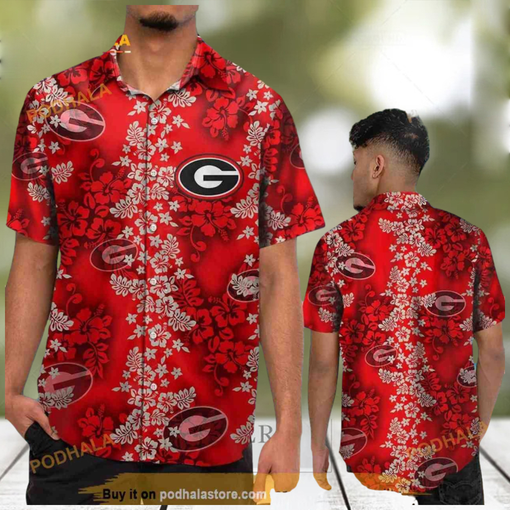 Georgia Bulldogs UGA Hawaiian Shirt - Limotees