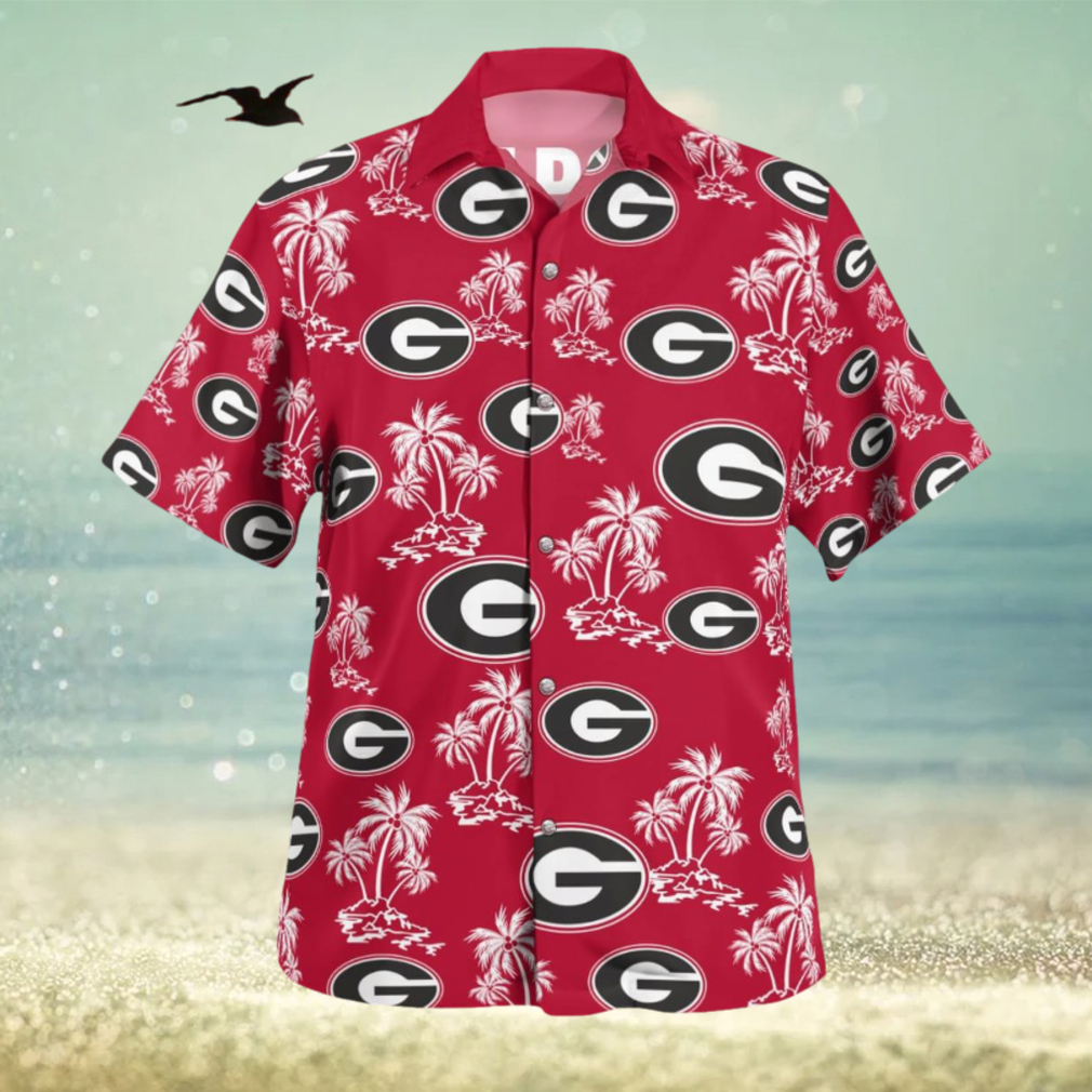 Georgia Bulldogs Unisex 3D Hawaiian Shirt Best For Fans Beach Gift For Men And Women - Limotees