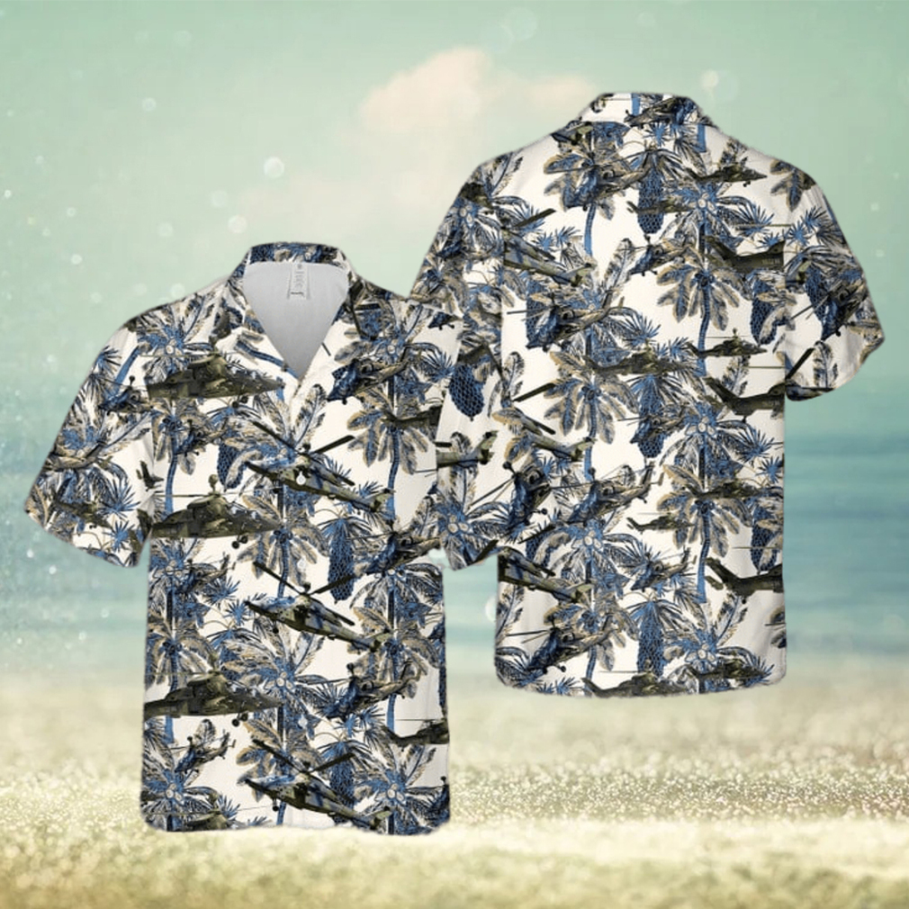 German Army Eurocopter Tiger Hawaiian Shirt - Limotees