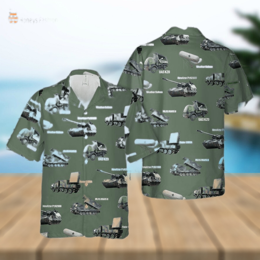 German Artillerys Hawaiian Shirt - Limotees