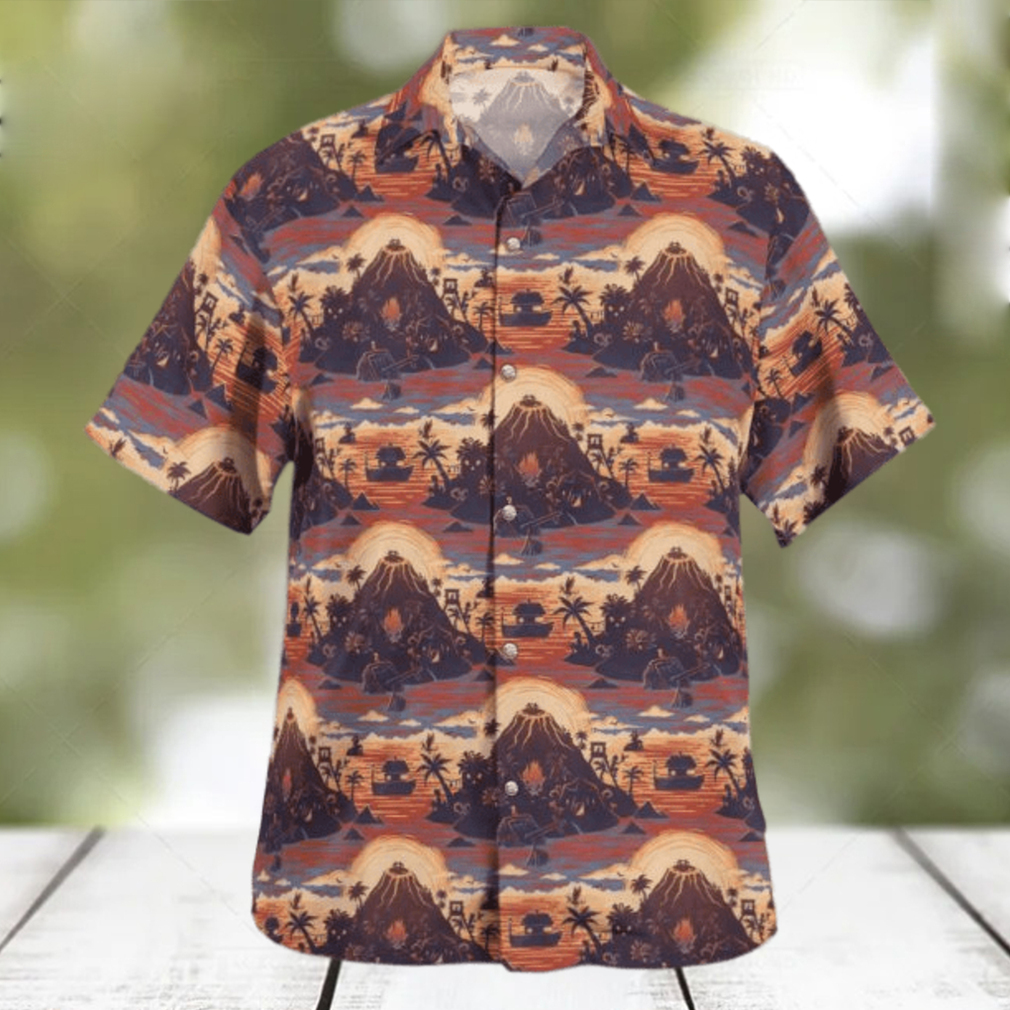 Ginger Island Resort Button Up Hawaiian Shirt - Limotees