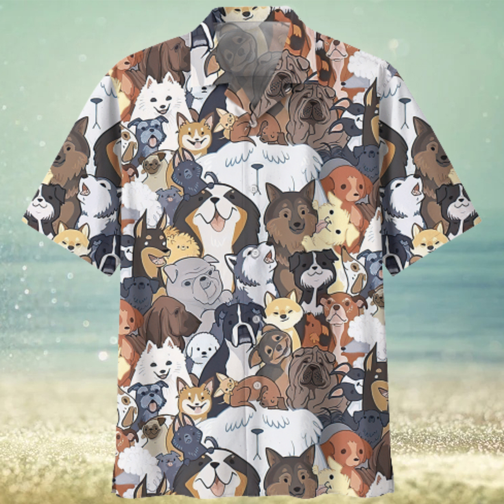 Golden Retriever Colorful Amazing Design Unisex Hawaiian Shirt For Men And Women Dhc17063166 - Limotees