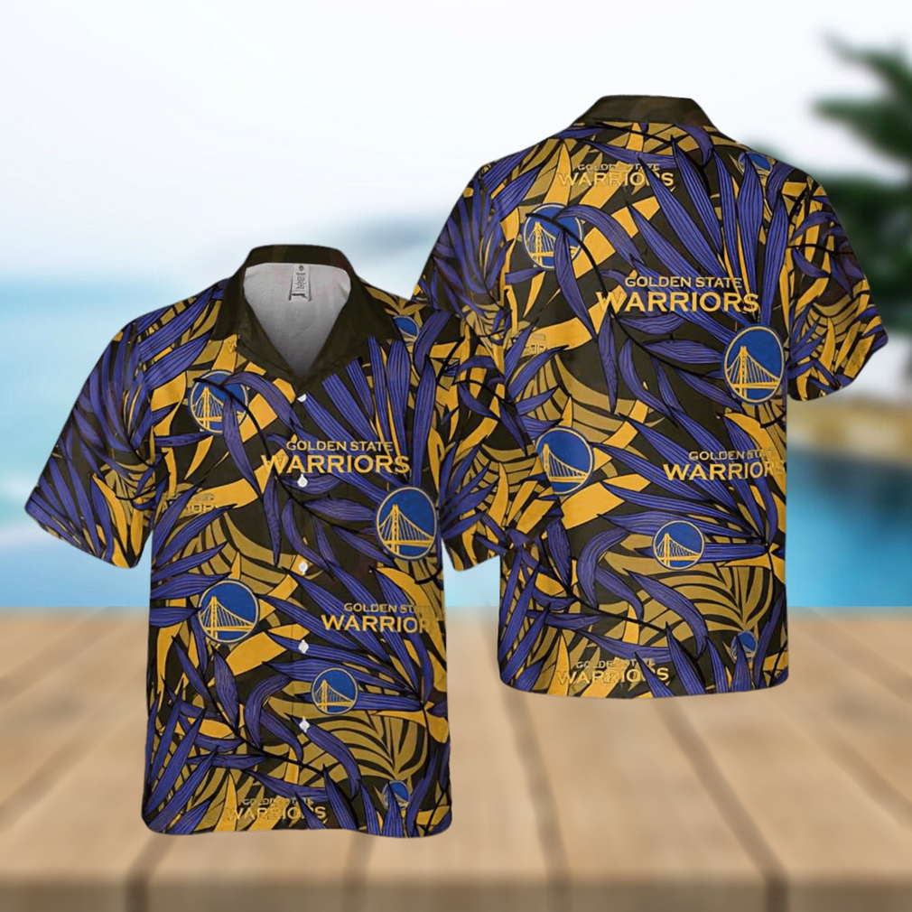 Golden State Warriors NBA Playoffs Beach Hawaiian Shirt Men And Women For Fans Gift - Limotees