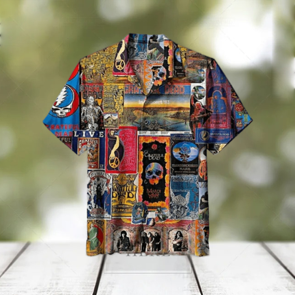 Grateful Dead Hawaiian Shirt Summer Gift For Friend - Limotees