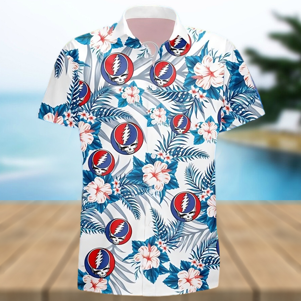 Grateful Dead Rock Band Hawaiian Shirt Hawaii Music - Limotees