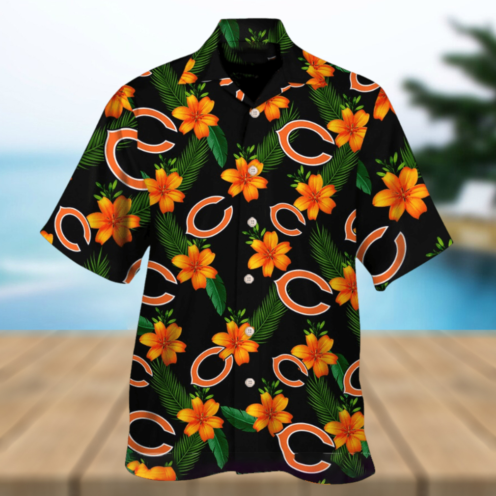 Great Chicago Bears Hawaiian Shirt For Big Fans Hawaiian Shirt - Limotees