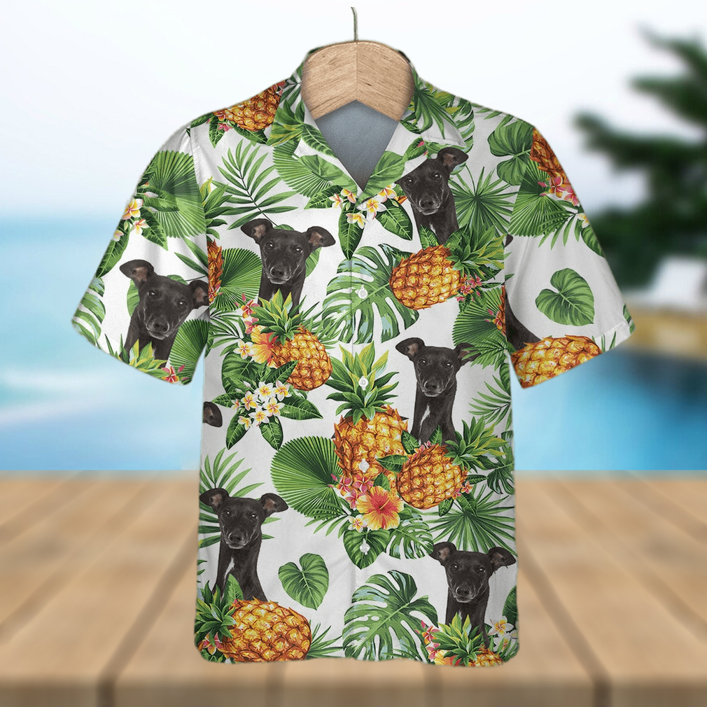 Greyhound Tropical Pattern Hawaiian Shirt - Limotees