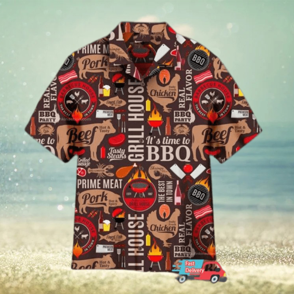 Grill And Barbecue National BBQ Day Hawaiian Shirt - Limotees