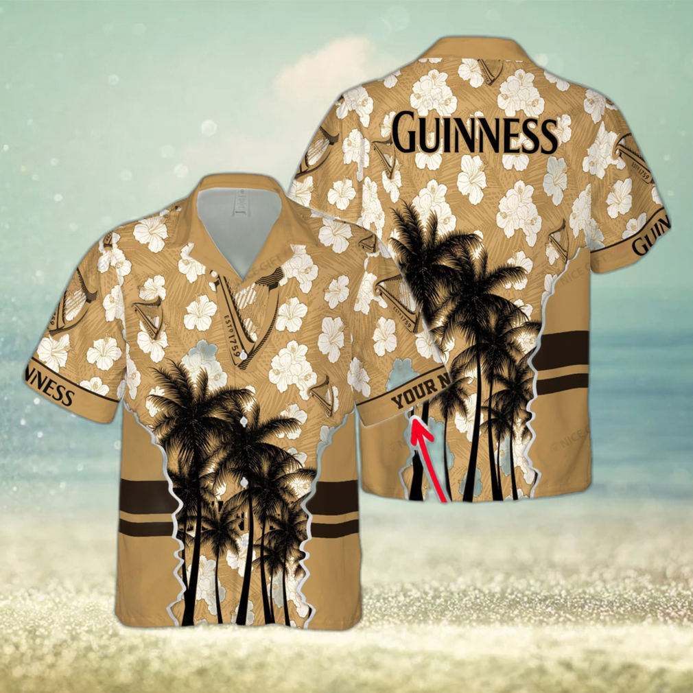 Guinness Designer Custom Name Design Hawaiian Shirt For Men And Women Gift Beach - Limotees