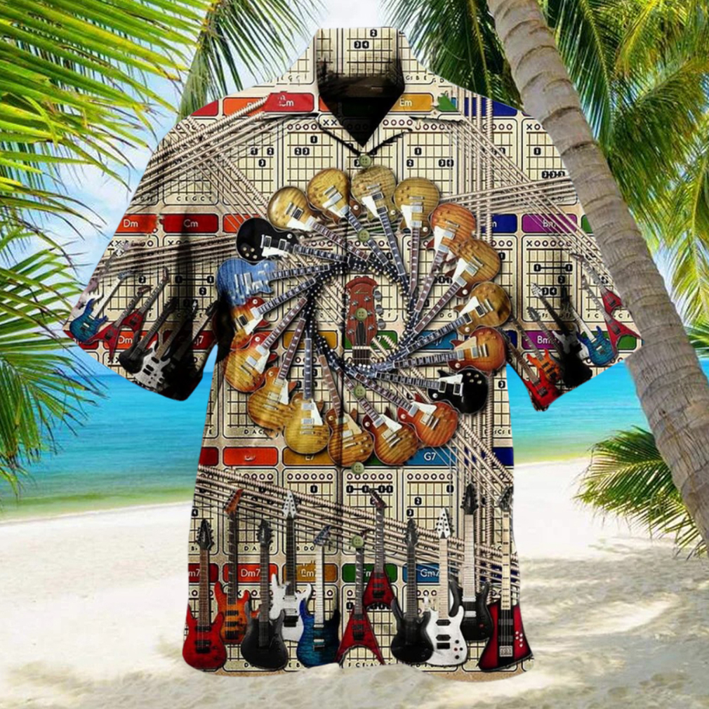 Guitar And Guitar Unisex Aloha Hawaiian Shirt - Limotees