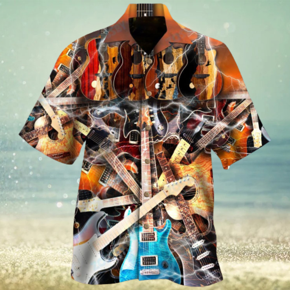 Guitar Colorful Nice Design Unisex Hawaiian Shirt For Men And Women Dhc17062391 - Limotees