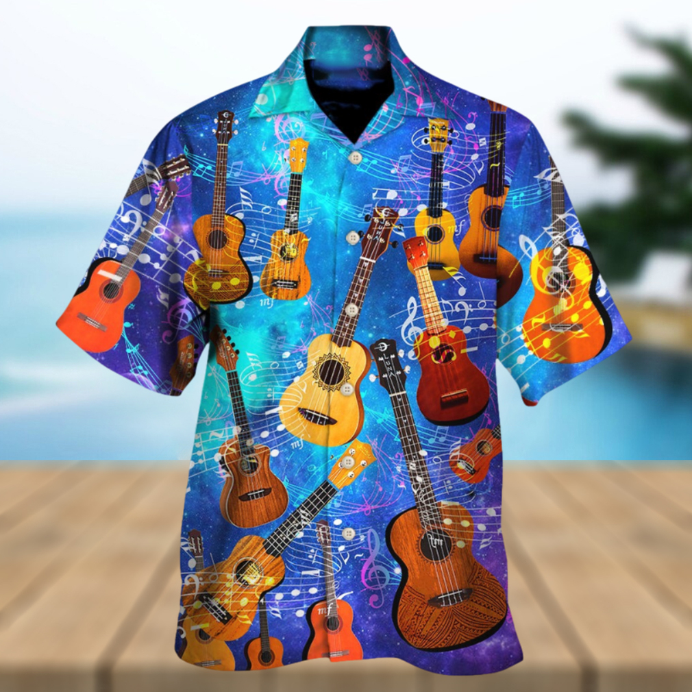 Guitar Ukulele Love Forever Hawaiian Shirt - Limotees