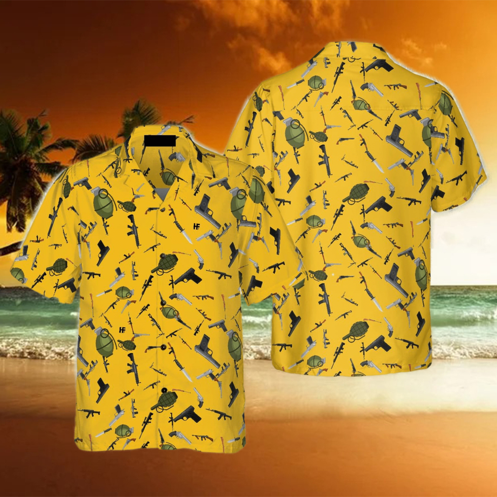 Gun Military Gear Hawaiian Shirt - Limotees