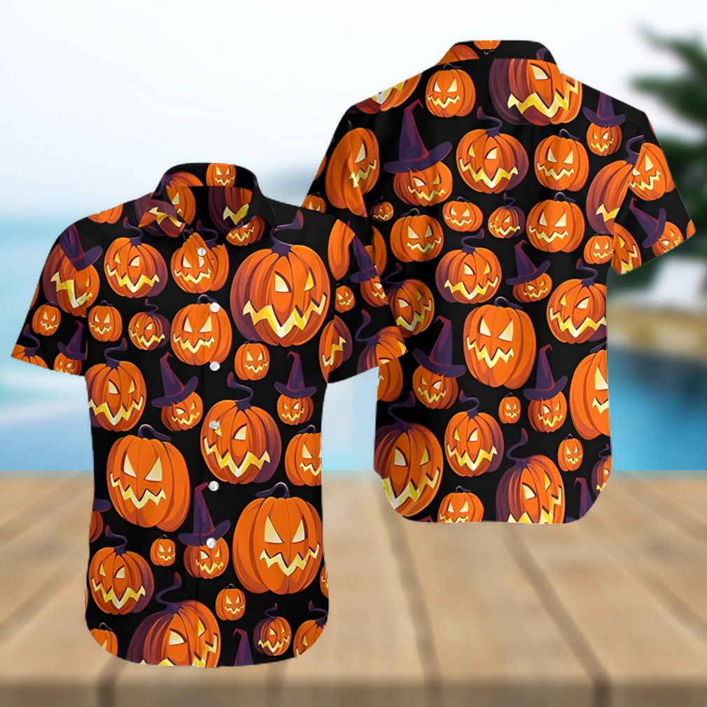 Halloween Pumpkin Hawaiian Shirt - Limotees