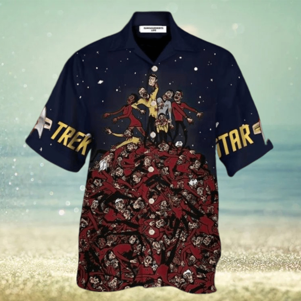 Halloween Star Trek Zombie Scary – Halloween Hawaiian Shirt - Limotees