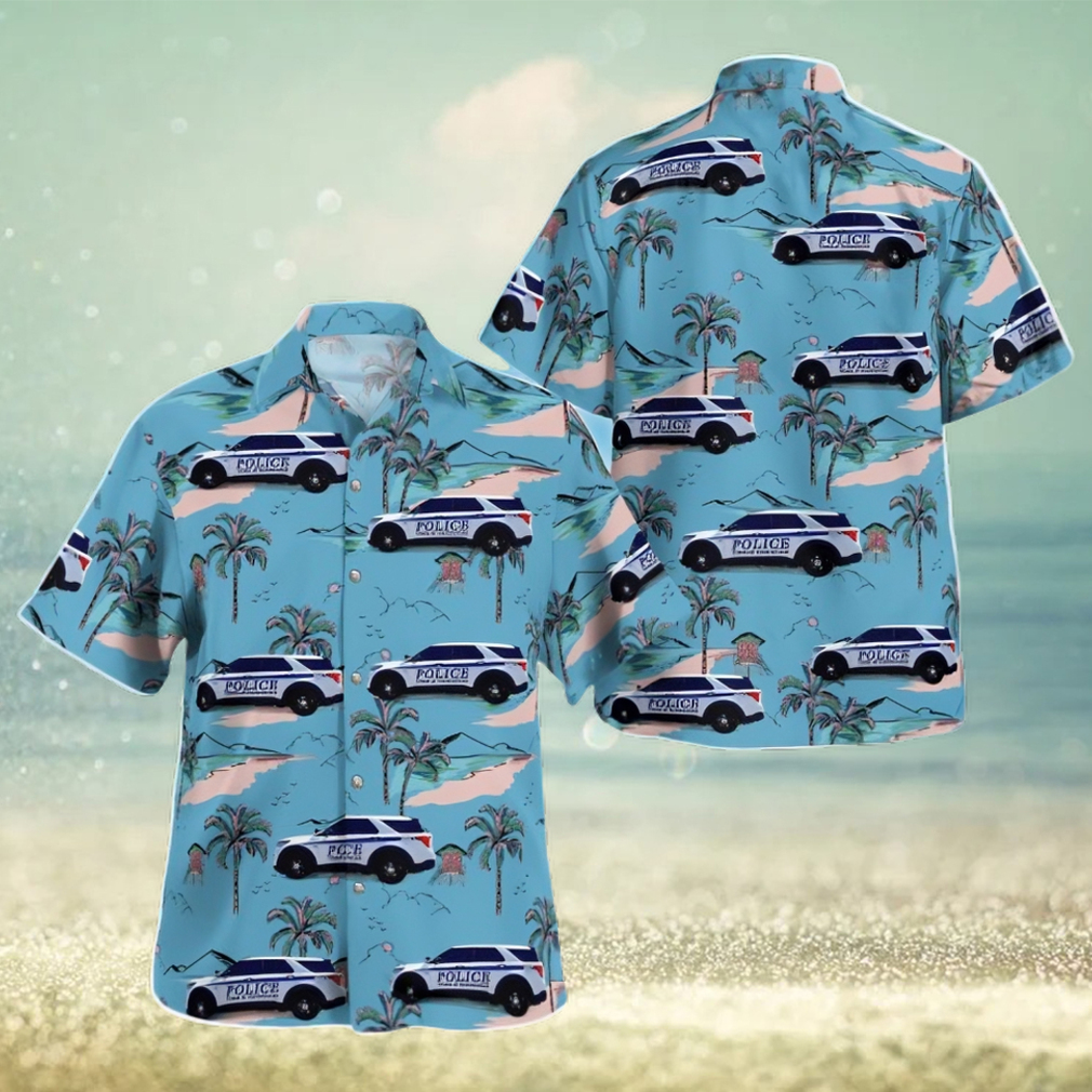 Hampstead Police Department Maryland Aloha Summer Gift Hawaiian Shirt - Limotees