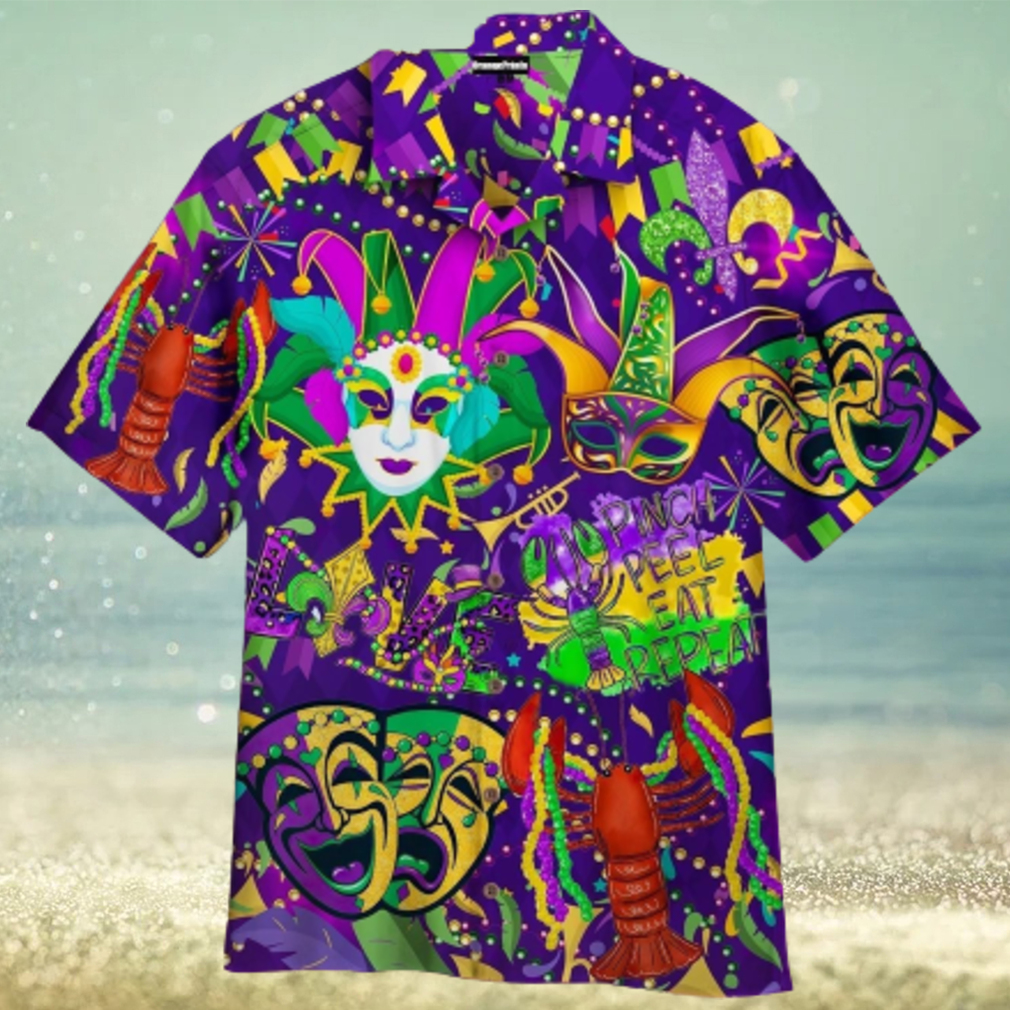 Happy Mardi Gras Hawaiian Shirt - Limotees