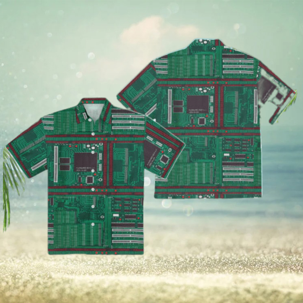 Hasanabi Motherboard Vacation Hawaiian Shirt - Limotees