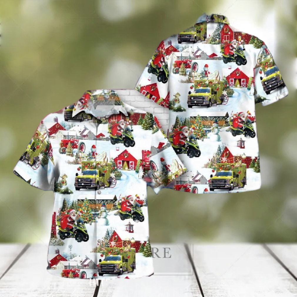 Hatzalah South Florida Ems Christmas Hawaiian Shirt - Limotees