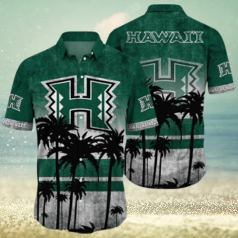 Hawaii Rainbow Warriors Logo Coconut Tropical Hawaiian Shirt Beach Gift For Fans - Limotees