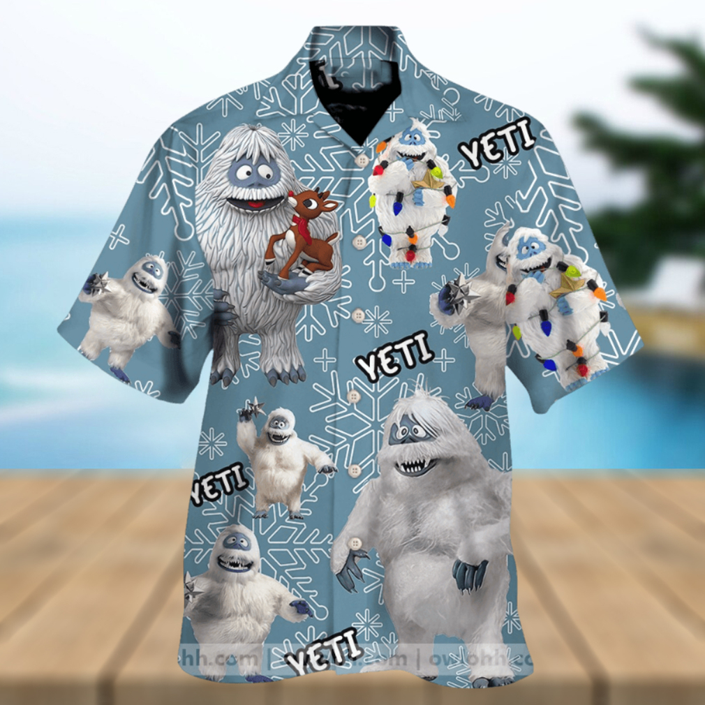 Hawaii Shirt Hot Bumble The Abominable Snowman Bl Hawaiian Shirt Cotton - Limotees