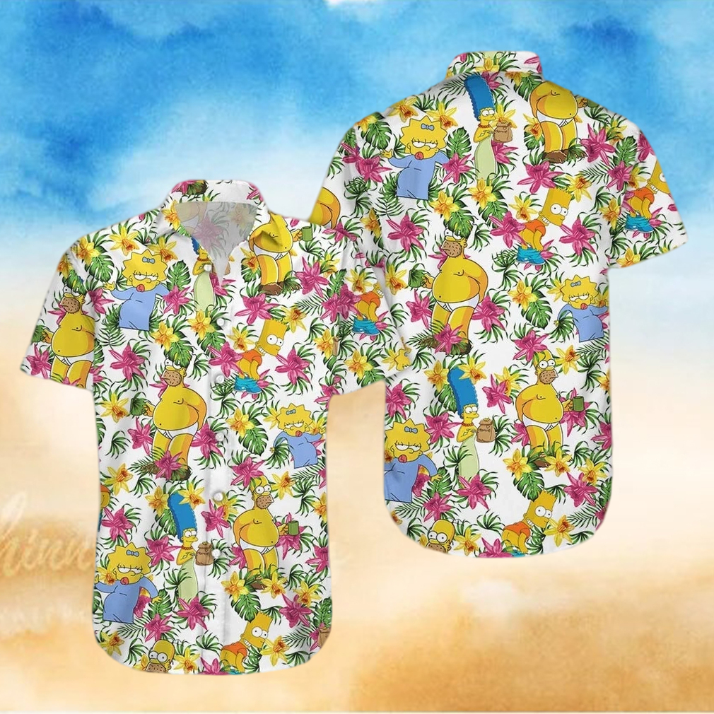 Hawaii Shirt Simpson Gt Vintage Hawaiian Shirt - Limotees