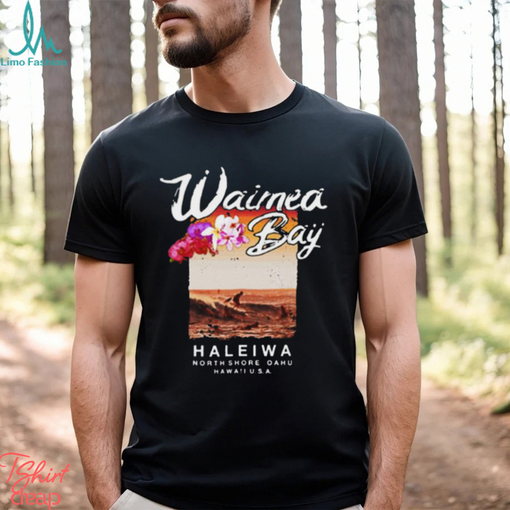 Hawaii Waimea Bay North Shore Surfing Vintage shirt - Limotees