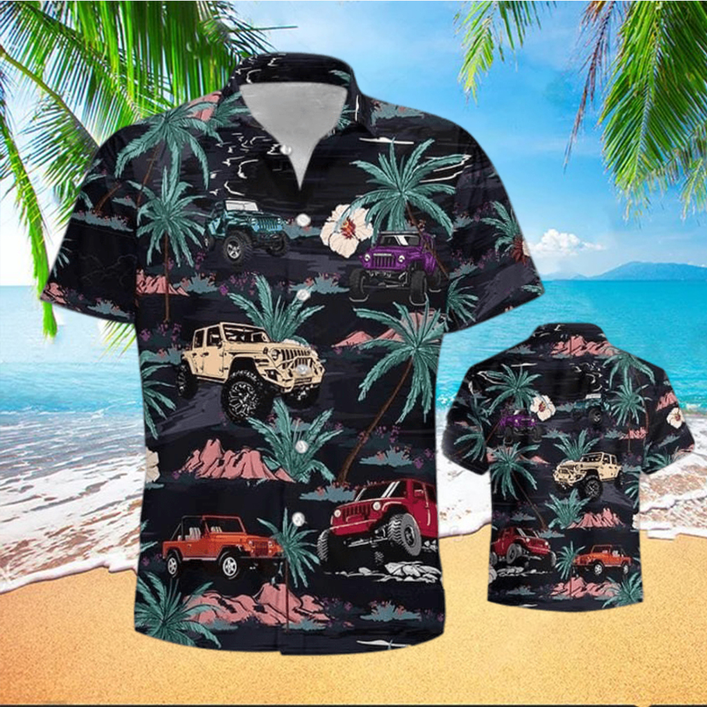 Hawaiian Aloha Shirts Jeep Island hawaiian shirt - Limotees